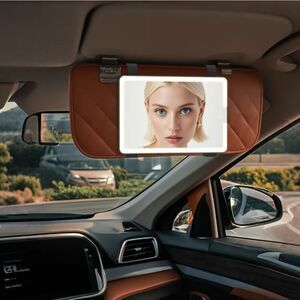Universal Car Sun Visor Vanity Mirror with LED lights Brand New in Box